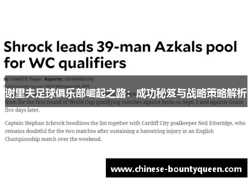 谢里夫足球俱乐部崛起之路:成功秘笈与战略策略解析 谢里夫足球俱乐部崛起之路:成功秘笈与战略策略解析