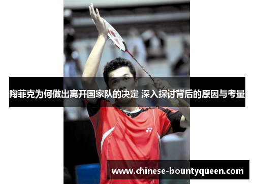 陶菲克为何做出离开国家队的决定 深入探讨背后的原因与考量 陶菲克为何做出离开国家队的决定 深入探讨背后的原因与考量